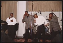 [Event celebrating Verity Records album commemorating Rosa Parks and the 40th anniversary of the Montgomery bus boycott, Los Angeles, California, 1995] [graphic].