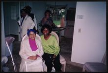 [Rosa Parks with the Redfern family and others, during California visit, 1998] [graphic].