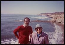 [Rosa Parks with Jim Haskins, likely in Baja California, Mexico] [graphic].