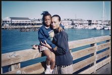 [Susan McCauley, Rosa Parks' niece, possibly with her daughter Bianca] [graphic].