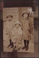 [Group portrait of three children] [graphic].