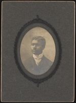 [Head-and-shoulders portrait of a young man, seated, facing left] [graphic].