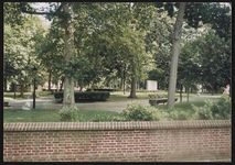 [View of a city park, possibly in Philadelphia, Pennsylvania] [graphic].