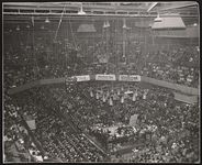 [View of a meeting or civil rights rally] [graphic].