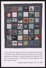 Sixth Boise peace quilt: February, 1984 [graphic].