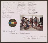 For the mother of justice and humanitarianism from the Mothers Group of SGI-USA, Lake Washington H.Q. [graphic].