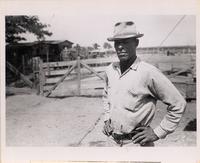 Farmer and Co-op member Henry Brooks on his farm