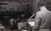 Speaker at Podium
