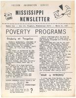 Mississippi Newsletter No. 6