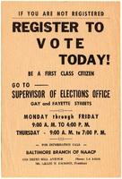 Some Reasons Why Churches Should Take the Lead in Registration and Voting