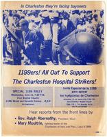 In Charleston they're facing bayonets