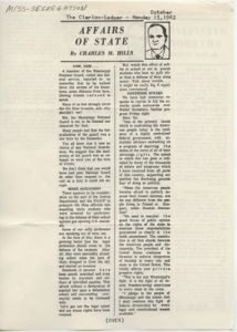 Affairs of State