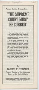 The Supreme Court Must Be Curbed