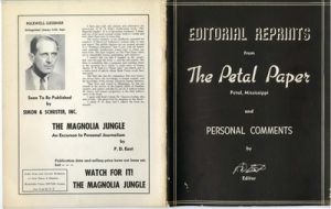 Editorial Reprints from The Petal Paper, 1959