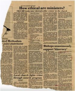 How Ethical are Ministers?