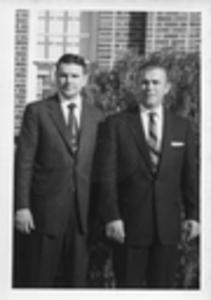 Gartin with unidentified man
