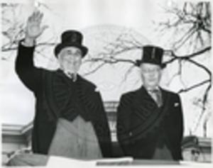 Two unidentified men in formal dress