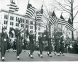 Color Guard in parade