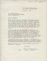 Ursula T. Shouldice to Mr. Meredith (1 October 1962)