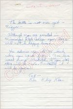 "The Klu Klux Klan" to James Meredith (Undated)