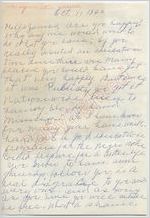 "A Sad Mother" to James Meredith (11 October 1962)