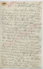 Carl H. Henderson to [James Meredith] (Undated)