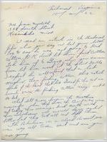 Unknown to "Mr. James Meredith" (Undated)