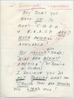 Unknown to [James Meredith] (Undated)