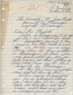 Miss Margaret E. Walters to Mr. Meredith (2 October 1962)