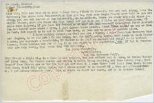 A. Philipsburg to Mr. James Meredit (Undated)