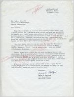 Mack E. Larkins to Mr. James Meredith (4 October 1962)