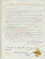 Elli Emborg to Mr. James Meredith (8 October 1962)