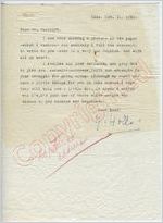 Z. Hollo[] to Mr. Meredith (10 October 1962)