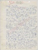Chris C. Diem to Mr. Meredith (13 October 1962)