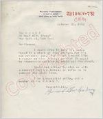 Richard Tewkesbury to NAACP re: James Meredith (30 October 1962)