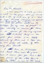 Mrs. Janet Scott to "Dear Mr. Meredith" (Undated)