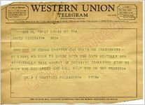 Dr. J.M. Whittico, President to James Meredith (Undated)