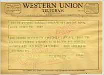 Rhodes University to James Meredith (Undated)
