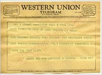 Judge and Mrs. Lawrence G. Brooks to James Meredith (Undated)