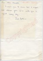 Bill Epstein to Mr. Meredith (Undated)