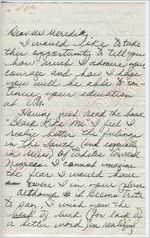 Mrs. Sahmia Nelson to "Dear Mr. Meredith" (Undated)