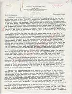 Thomas Hudson McKee to Mr. Meredith (30 September 1962)