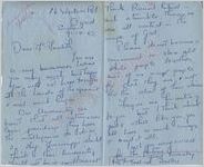 Eveline Bowley to Mr. Meredith (10 September 1962)