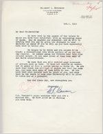 Gilbert L. Boorom to Mr. Meredith (1 October 1962)