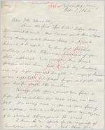 Jennifer to Mr. Meredith (1 October 1962)