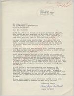 Joyce Cortland to Mr. Meredith (1 October 1962)