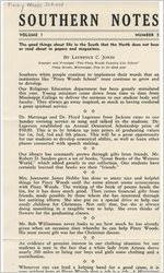Fundraising letter from Laurence C. Jones about bus destroyed by fire