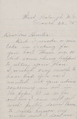 Box 3, Folder 11: Personal correspondence, 1915-1917