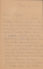 Box 4, Folder 7: Letters from or regarding family, undated