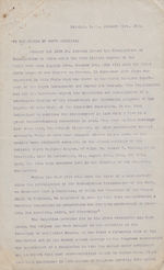 Box 6, Folder 132: "To the People of North Carolina," 1910